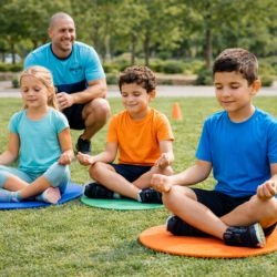 Confidence - youth with personal trainer