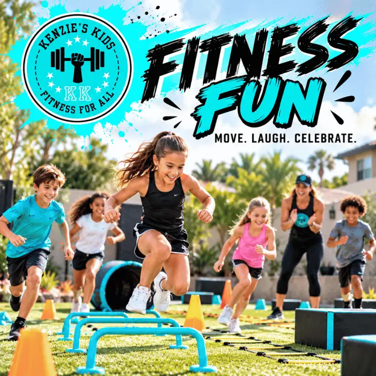 Kenzies Kids Party Package - Fitness Fun